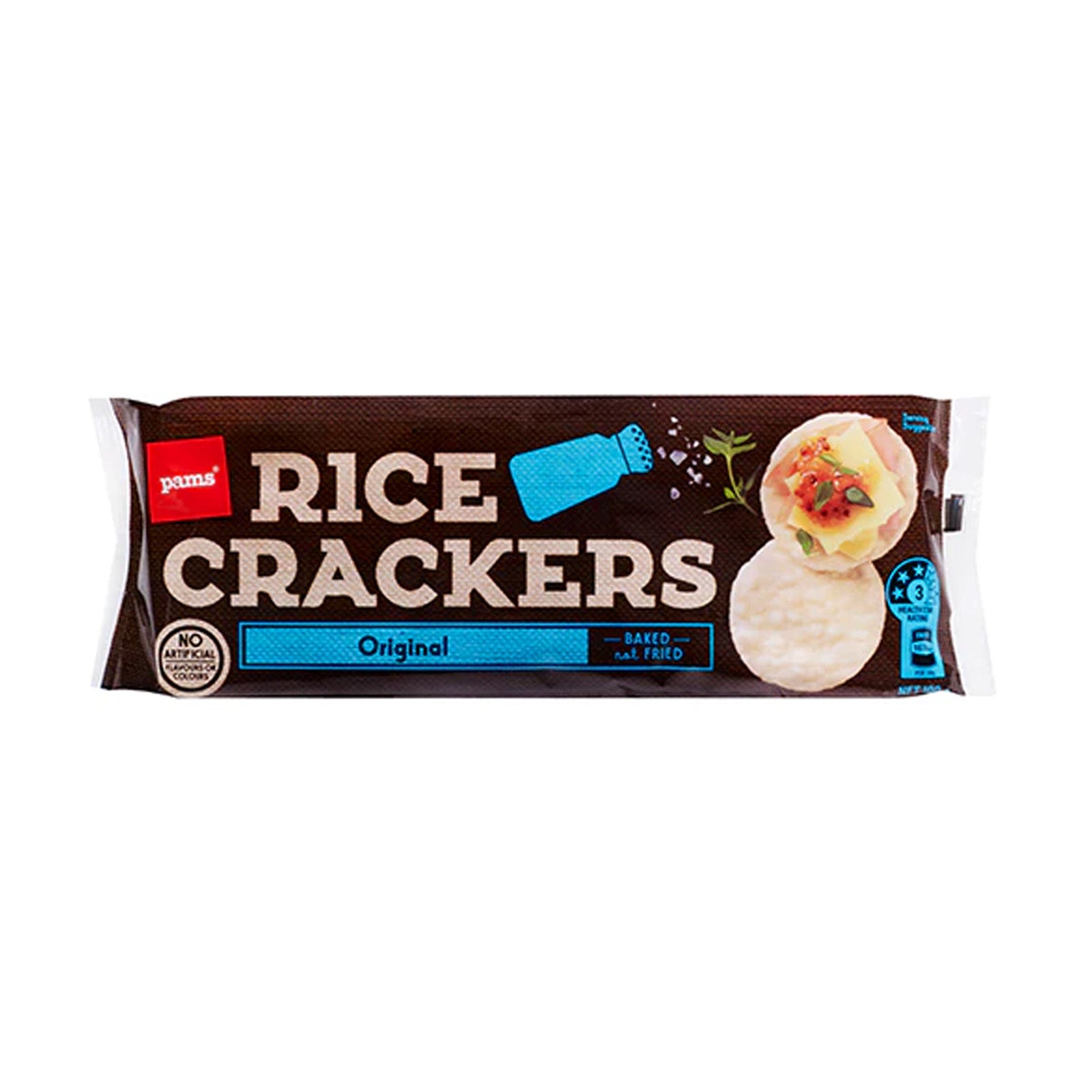 Pams Rice Crackers Chicken Flavor 100g