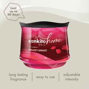 Sankito Home Air Freshener Gel Velvet Grace 180g
