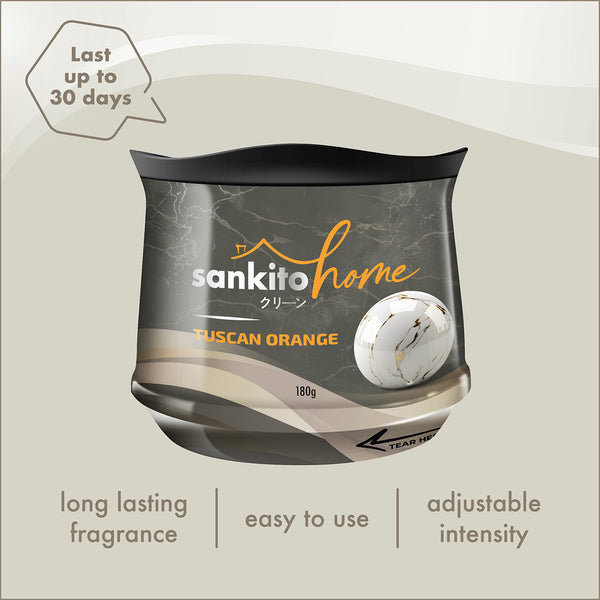 Sankito Home Air Freshener Gel Tuscan Orange 180g (highest price)