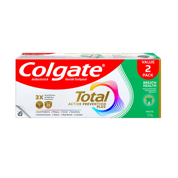 Colgate Total Pro Breath Toothpaste 150g x 2 (highest price)