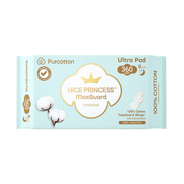 Purcotton Maxguard Ultra Pad 360Mm 8pcs/pack