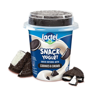 Lactel Snack Yogurt Cookies & Cream 130g