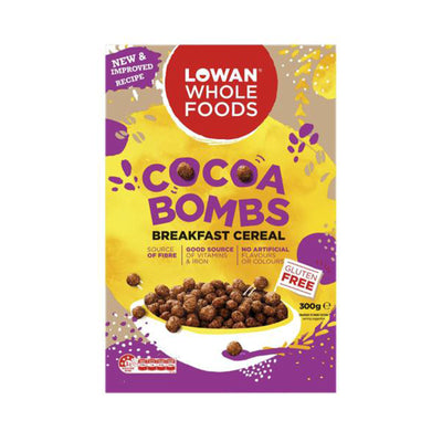 Lowan Cereal Cocoa Bomb Gluten Free 300g
