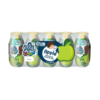 Farm Fresh Grow Grow Apple Cultured Milk 100ml x 5