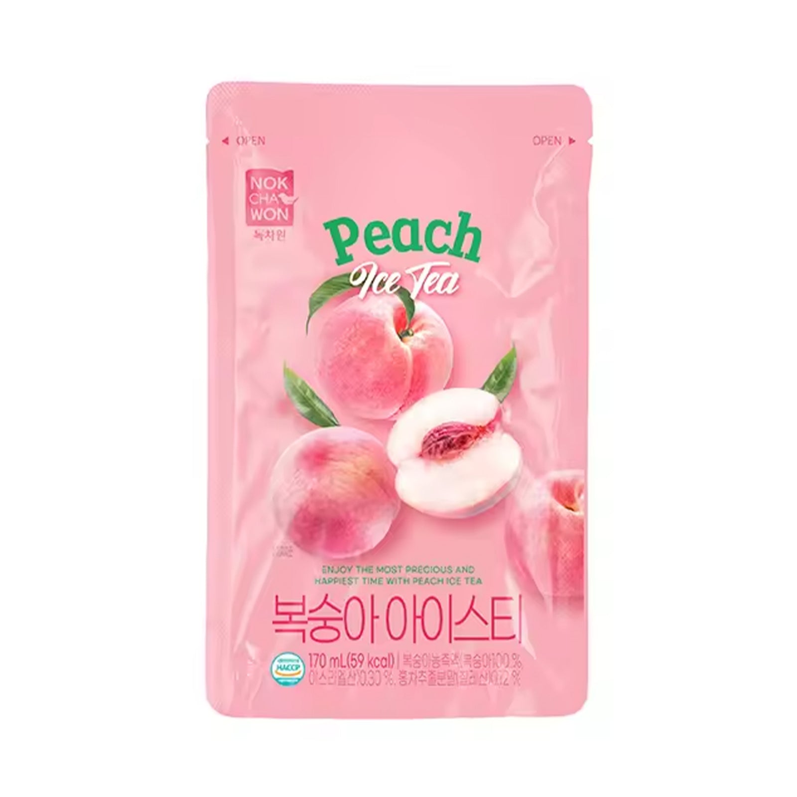 Nokchawon Ade Ice Tea Peach 170ml