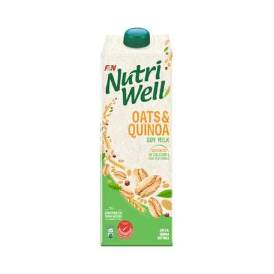 Nutriwell Oat & Quinoa Soy Milk 1L