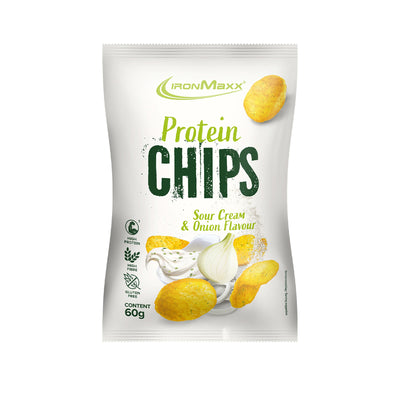 Ironmaxx Protein Chips Sour Cream & Onion 60g