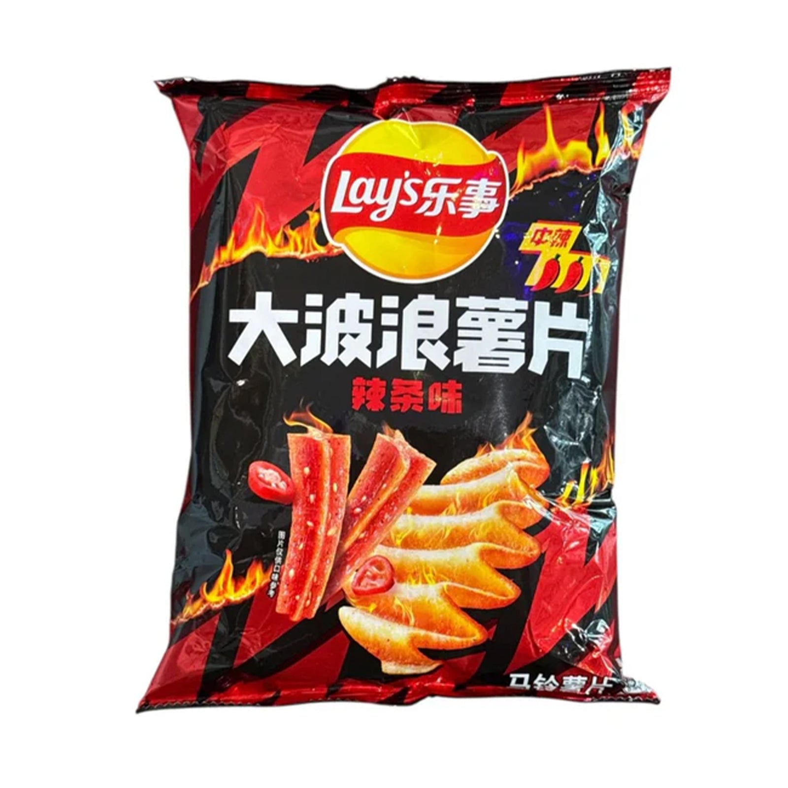 Lays Spicy Strip Potato Chips 70g
