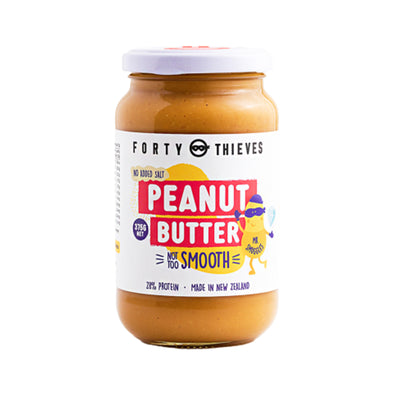 Forty Thieves Dairy Free Peanut Spread Smooth 375g