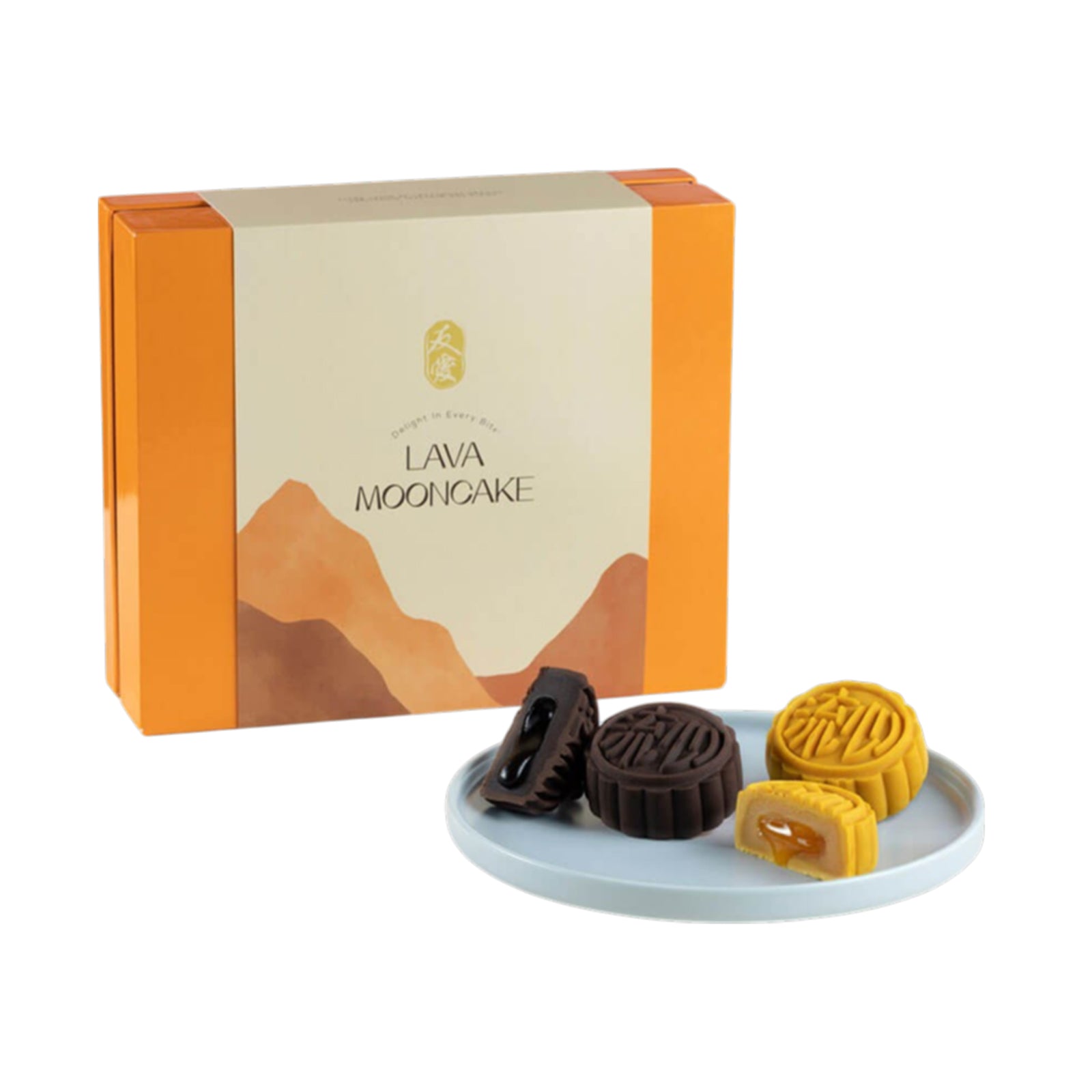 Yu Ai Lava Mooncake Series 90g x 6
