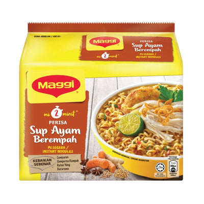 Maggi 2-Minute Noodles Sup Berempah 79g x 5