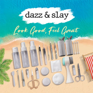 Dazz and Slay On the go Travel Bottles