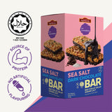 Grab Signatures La Juiceria Sea Salt Dark Chocolate Bar 40g