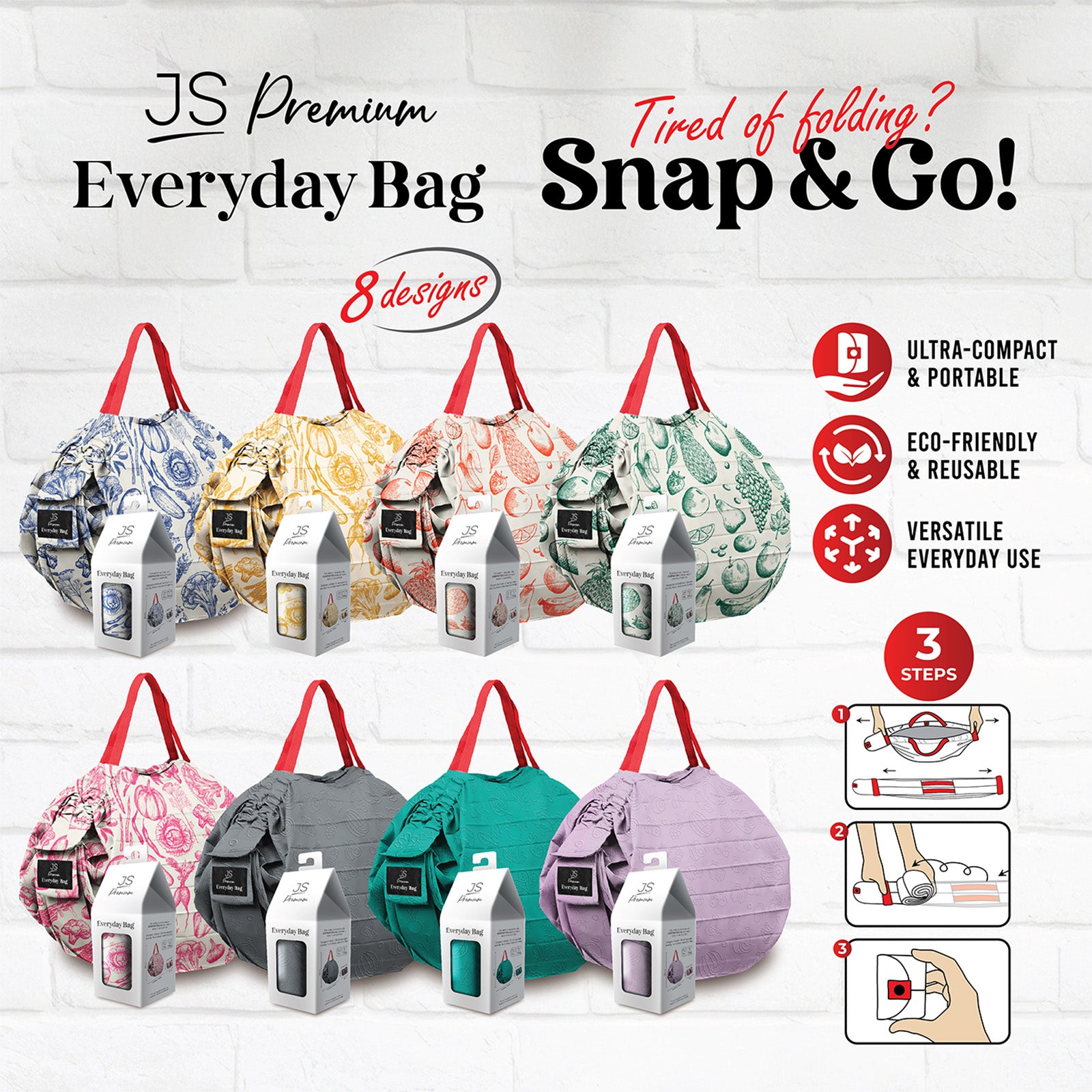 JS Premium Everyday Bag Mustard Yellow