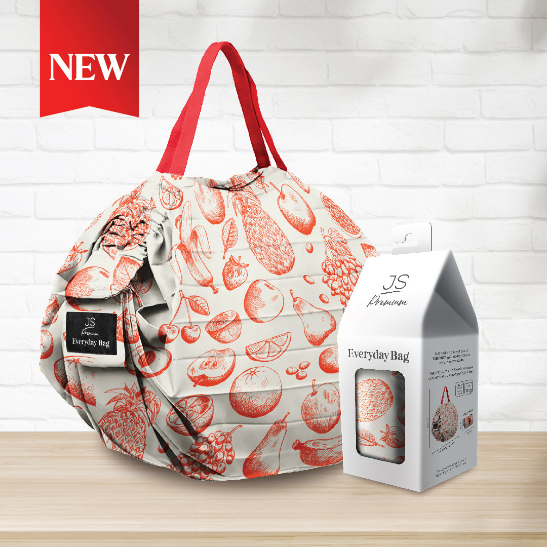 JS Premium Everyday Bag Red Orange