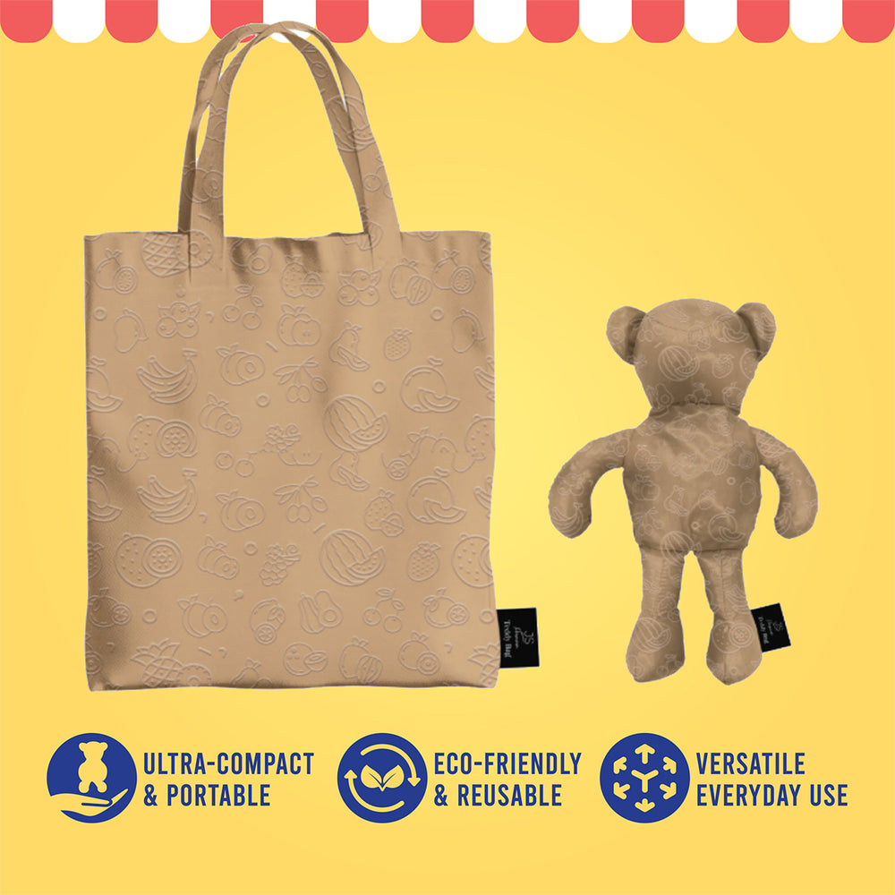 JS Premium Teddy Bag Caramel