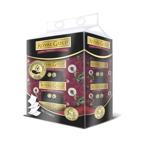 Royal Gold Signature 4ply Single Pack Medium Size 4pcs/pack x 80sheets