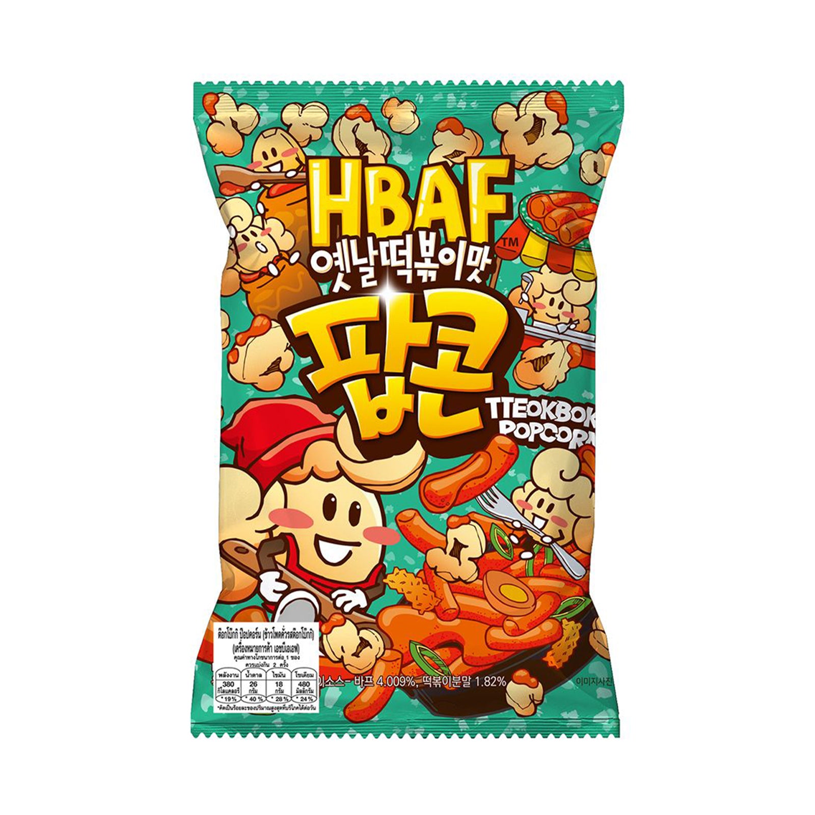 HBAF Popcorn Tteokbokki 80g