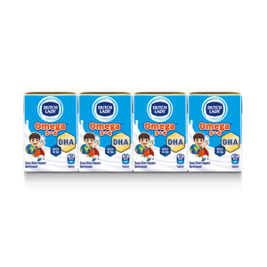 Dutch Lady UHT Omega 3 & 6 Milk 125ml x 4
