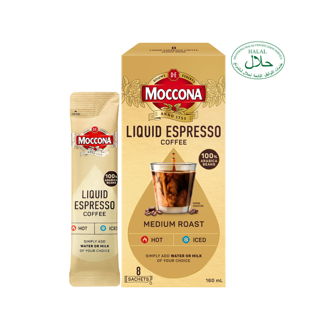 Moccona Liquid Espresso Medium Roast 20ml x 8