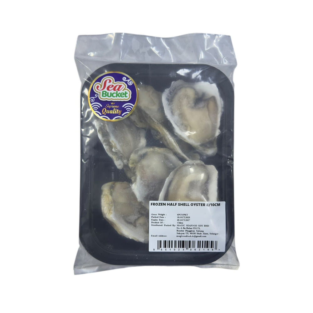 China Half Shell Oyster (XL) 6pcs/pack