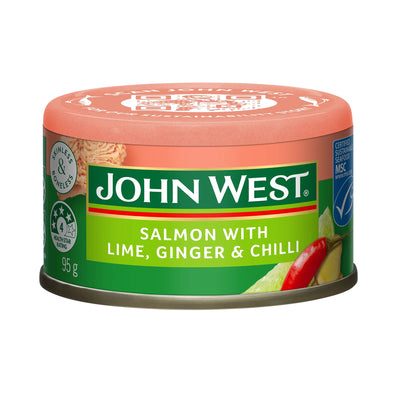 John West  Salmon with Lime Ginger & Chilli 95g