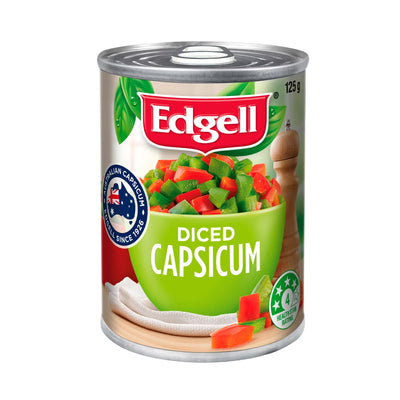 Edgell Diced Capsicum 125g