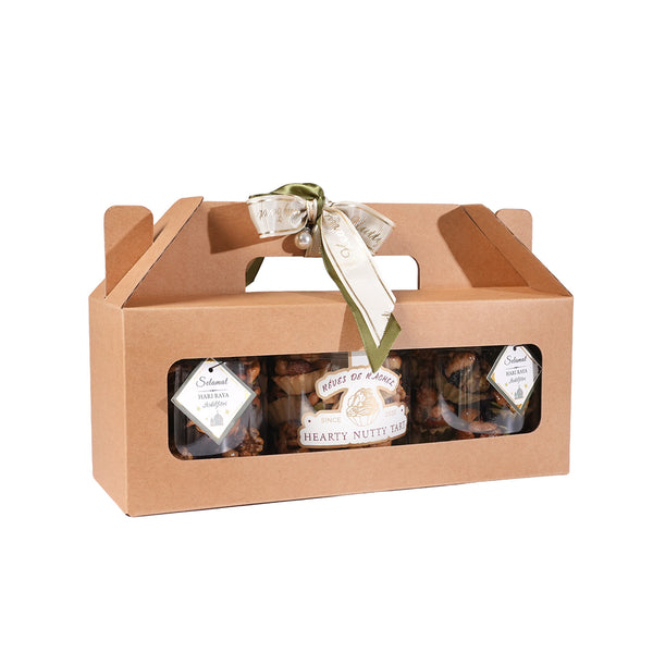 Revesderachel Hearty Nutty Tart Mini Jar 3 in 1 1set