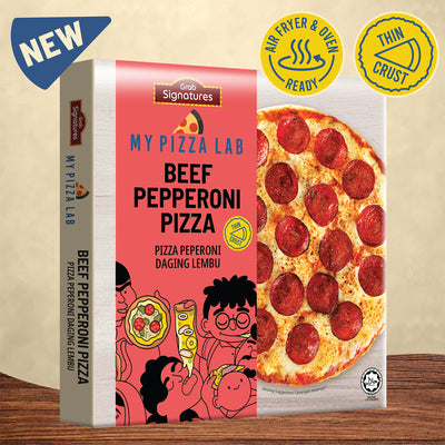 Grab Signatures My Pizza Lab Beef Pepperoni Pizza 280g