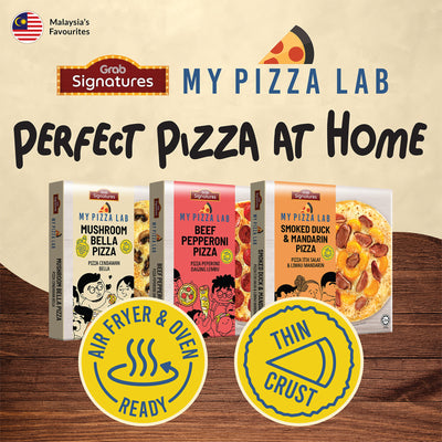 Grab Signatures My Pizza Lab Mushroom Bella Pizza 340g