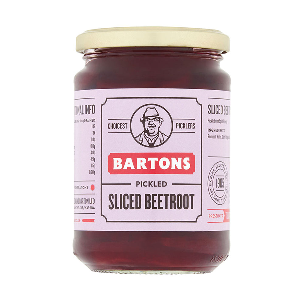 Bartons Pickles Pickled Sliced Beetroot 340g