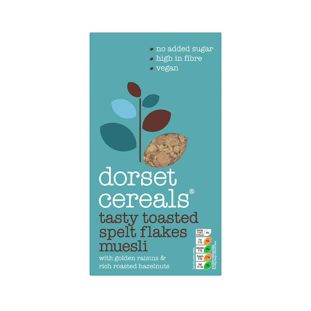 Dorset Tasty Toasted Spelt Flakes Muesli 570g