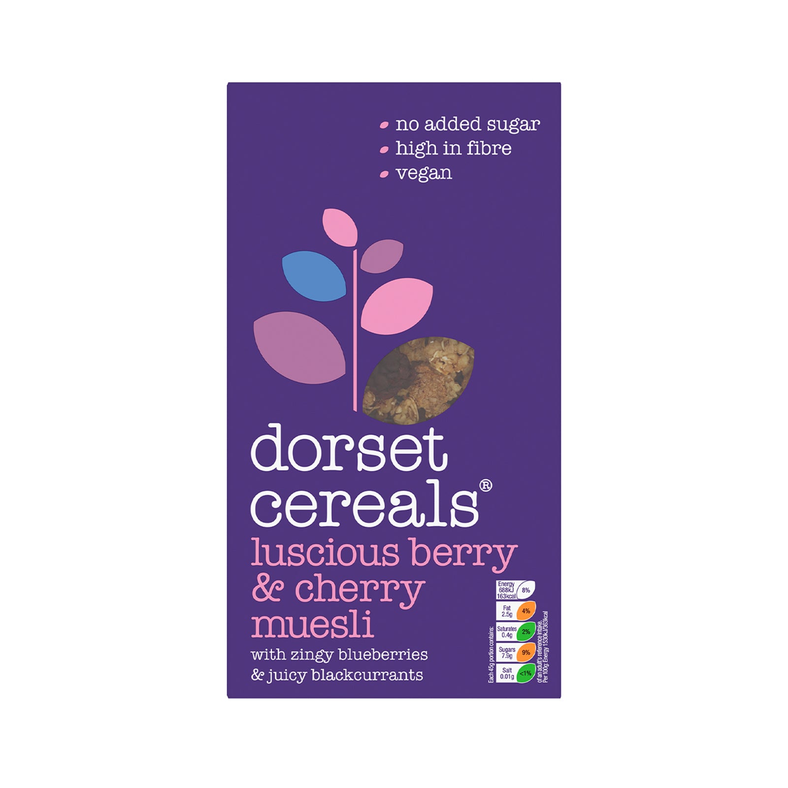 Dorset Luscious Berry & Cherry Muesli 600g
