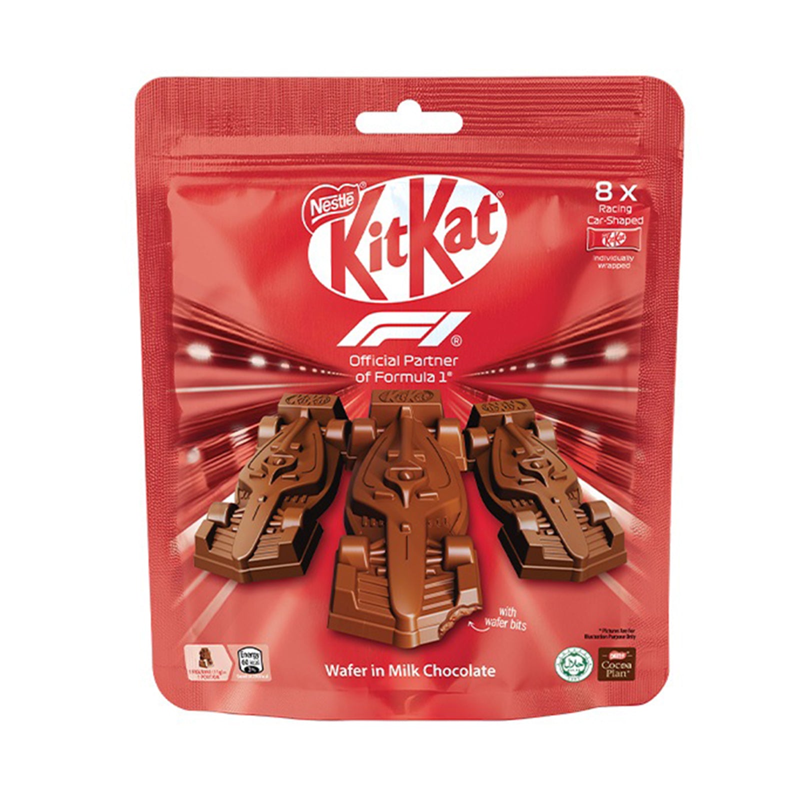Kit Kat F1 Icon Chocolate Sharebag 11g x 8