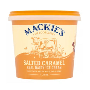 Mackie's Salted Caramel Ice Cream Tub 1L