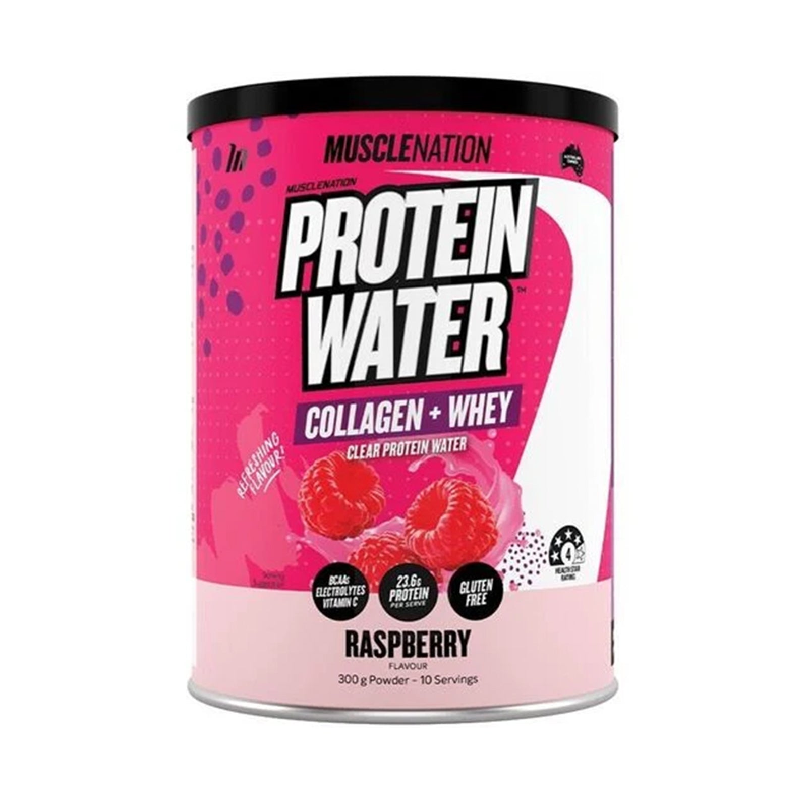 Muscle Nation Pro Water Raspberry 300g
