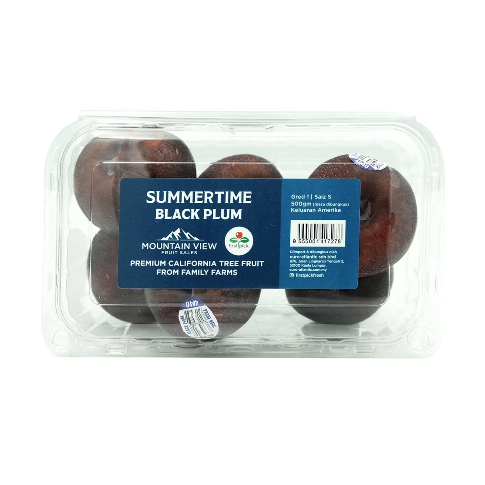 Ebony Rose Plum (USA) 500g
