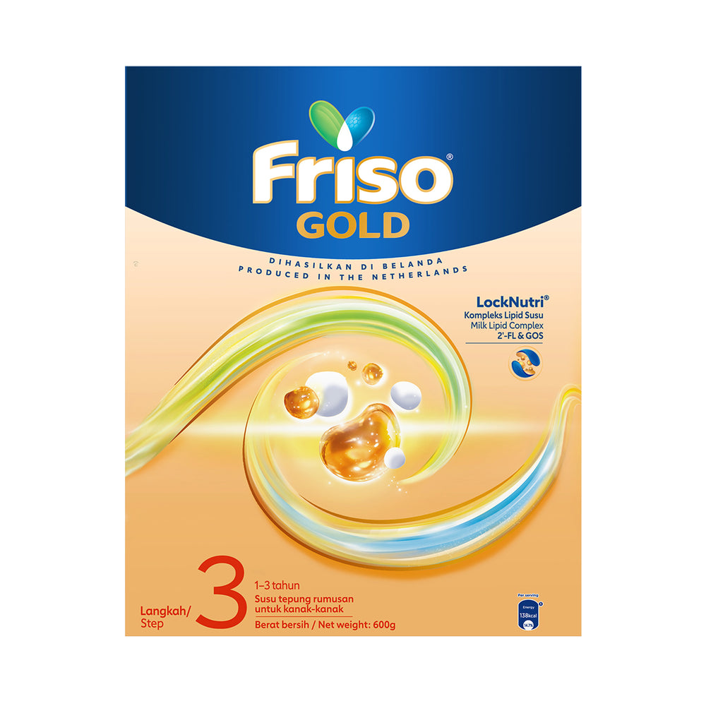 Friso Gold Step 3 Growing Up Milk Powder 600g