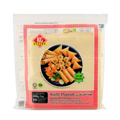 KG Pastry Spring Roll Pastry (50pcs) 200g
