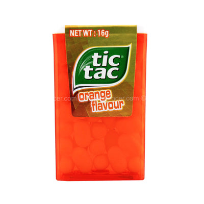 Tic Tac Orange Flavoured Mint Candies 16g