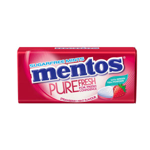 Mentos Strawberry Mint Tin 35g