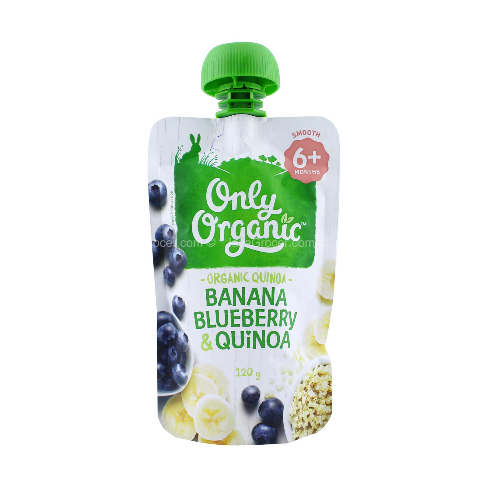 Only Organic Banana Blueberry Berry & Quinoa 120g