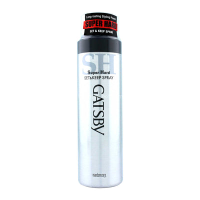Gatsby Set and Keep Hair Spray (Super Hard) 180g