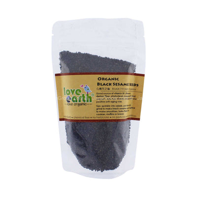 Love Earth Organic Black Sesame Seed 200g