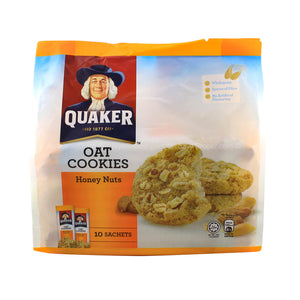 Quaker Oat Honey Nut Cookies 27g x 10
