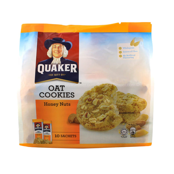 Quaker Oat Honey Nut Cookies 27g x 10