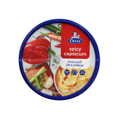 ChrisÃ¢â‚¬â„¢ Spicy Capsicum Dip & Spread 200g
