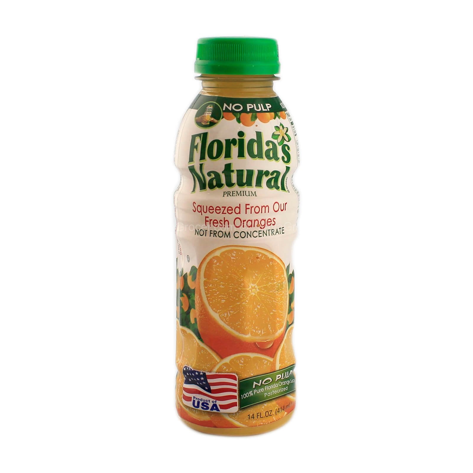 FloridaÃ¢â‚¬â„¢s Natural Premium No Pulp Orange Juice 414ml