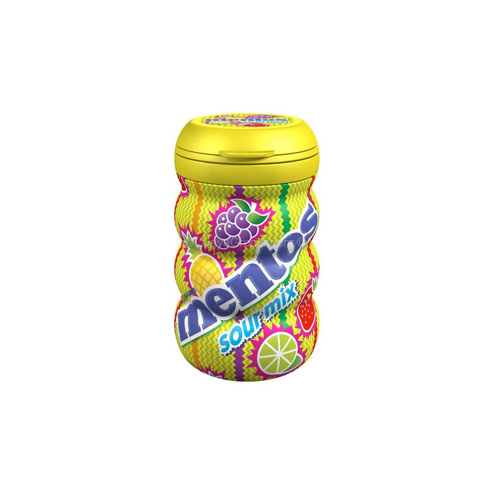 Mentos Bottle Sour Mix Flavour Candy 120g