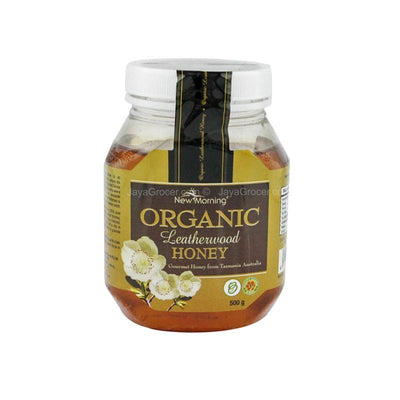 New Morning Organic Leatherwood Honey 500g